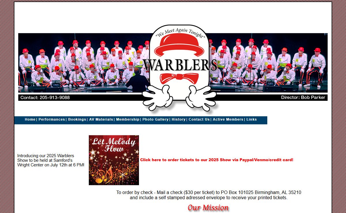 Welcome to The Warblers Club