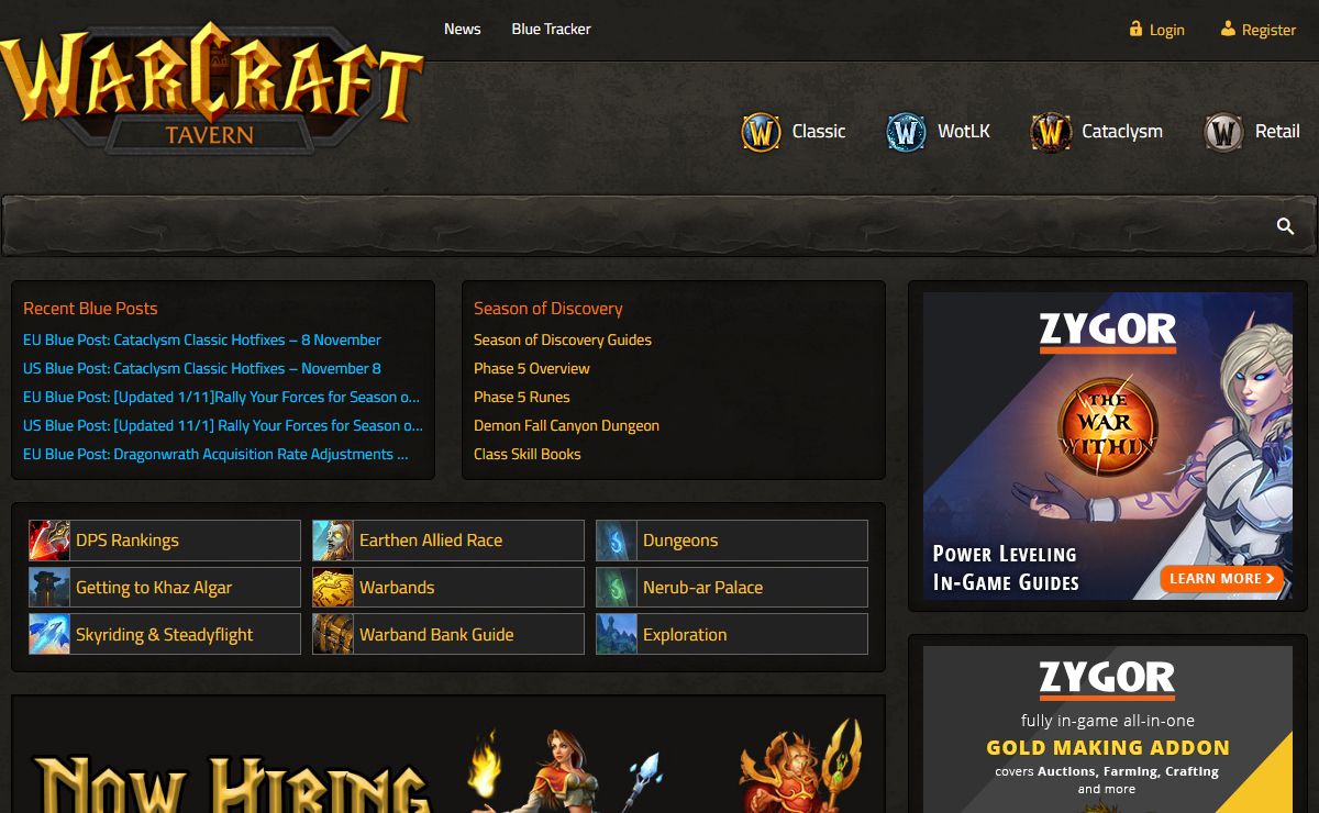Warcraft Tavern - World of Warcraft News, Guides, & Tools