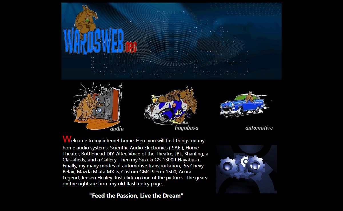 Wardsweb.org | Audio - Hayabusa - Cars