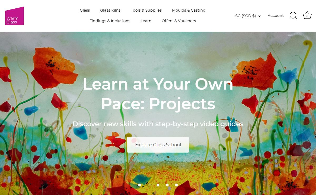 Warm Glass UK | Bullseye Glass, Glass Art Supplies & Glass Kilns