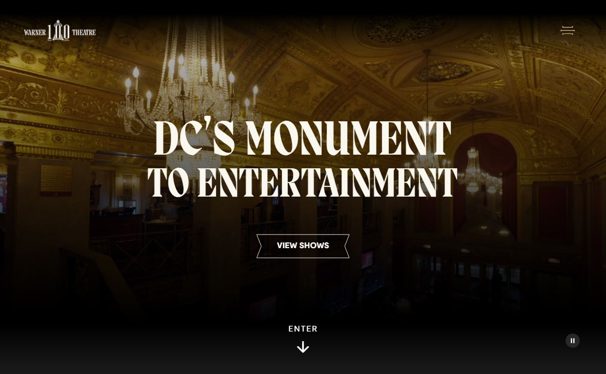 Warner Theatre Tickets & Schedule | Washington Concert Venue
