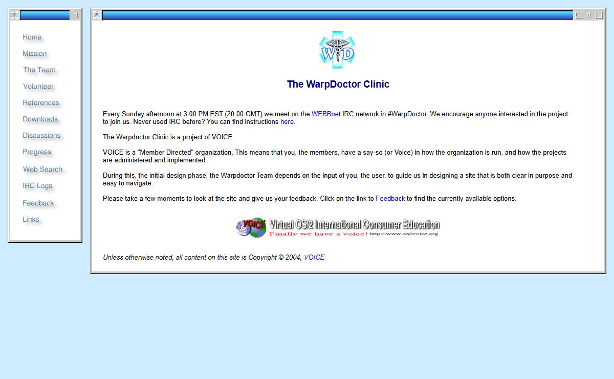 The WarpDoctor Clinic