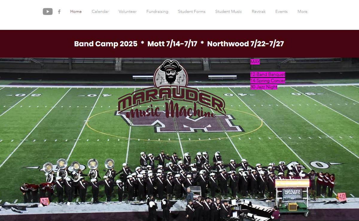 Warren Mott Band Club | Marauder Music Machine | Warren, MI