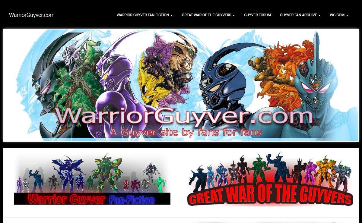 WarriorGuyver.com – A Guyver site by fans for fans.