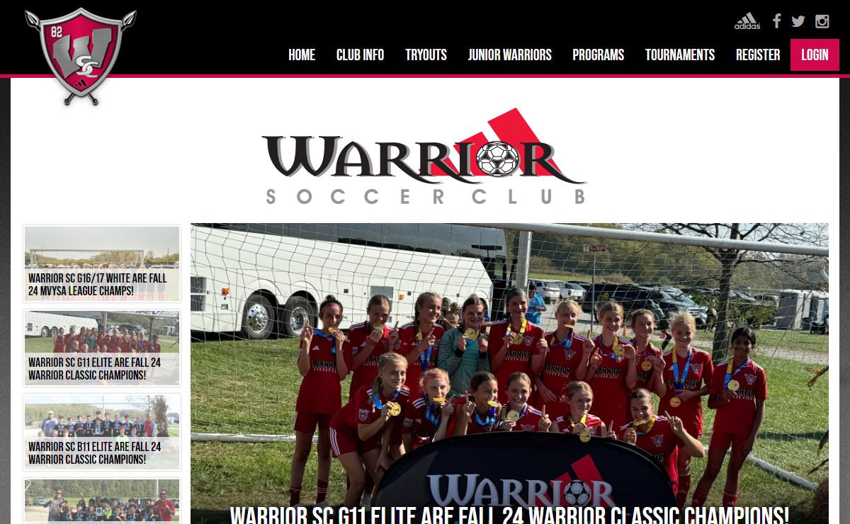 Warrior Soccer Club | Home