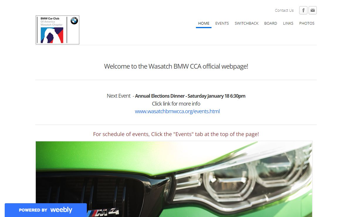 BMWCCA Wasatch Chapter - Home