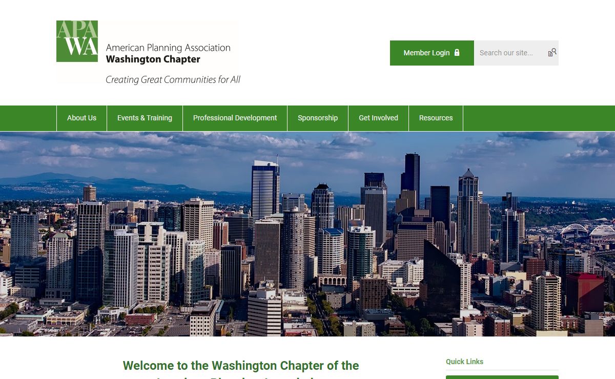 American Planning Association Washington Chapter