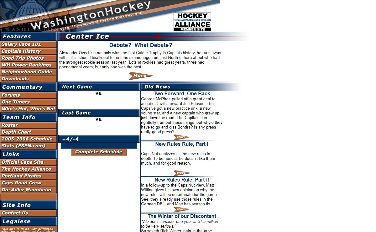 Washington Hockey