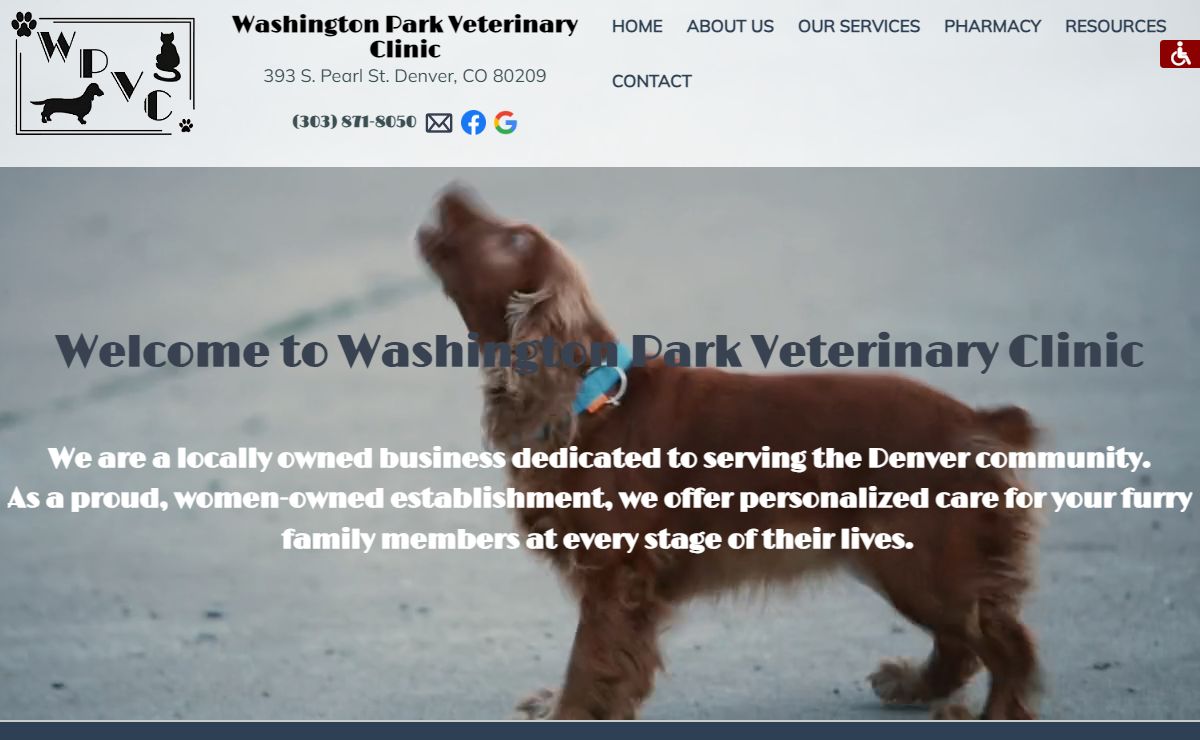Home - Washington Park Veterinary Clinic - Denver, CO