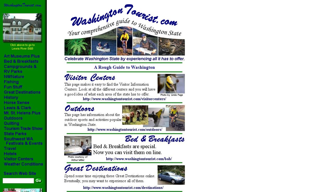 WashingtonTourist.com - Your comprehensive guide to Washington State
