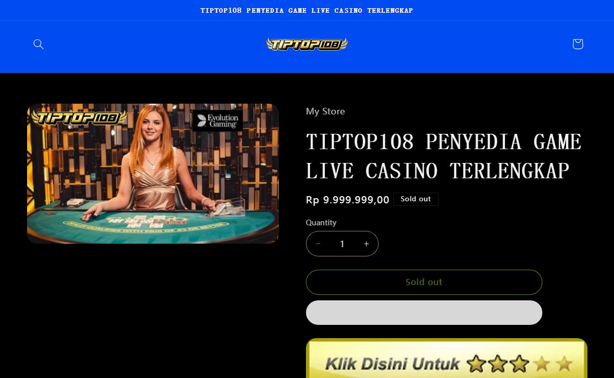 TIPTOP108 PENYEDIA GAME LIVE CASINO TERLENGKAP