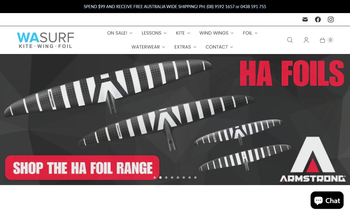 WA SURF - Kite Wing Foil