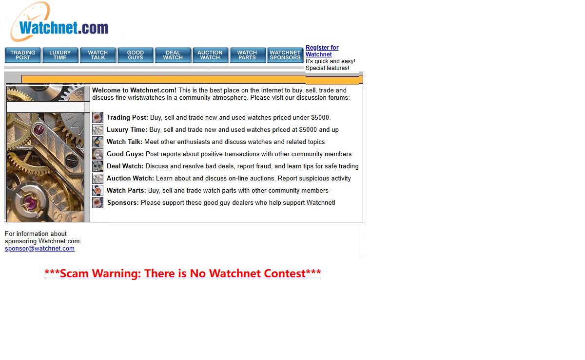 Watchnet Vintage and Fine Wrist Watches