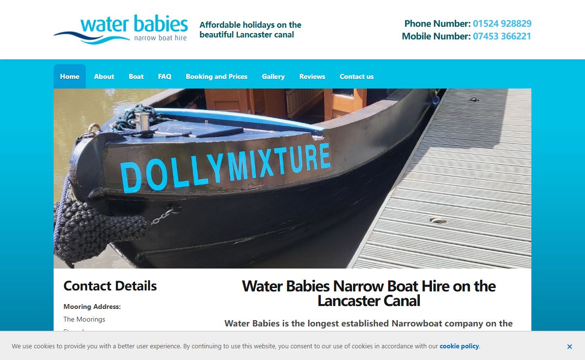 Lancaster Narrowboat and Canal Boat Hire