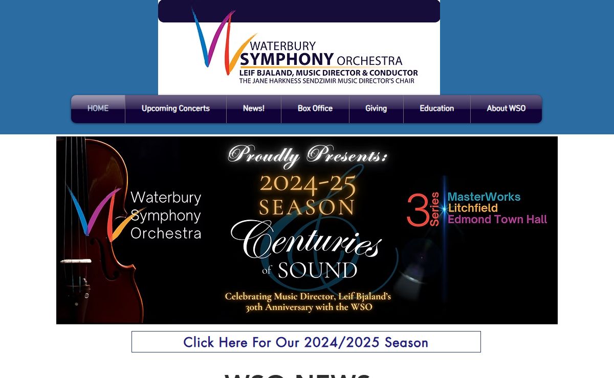 HOME | Waterbury Symphony
