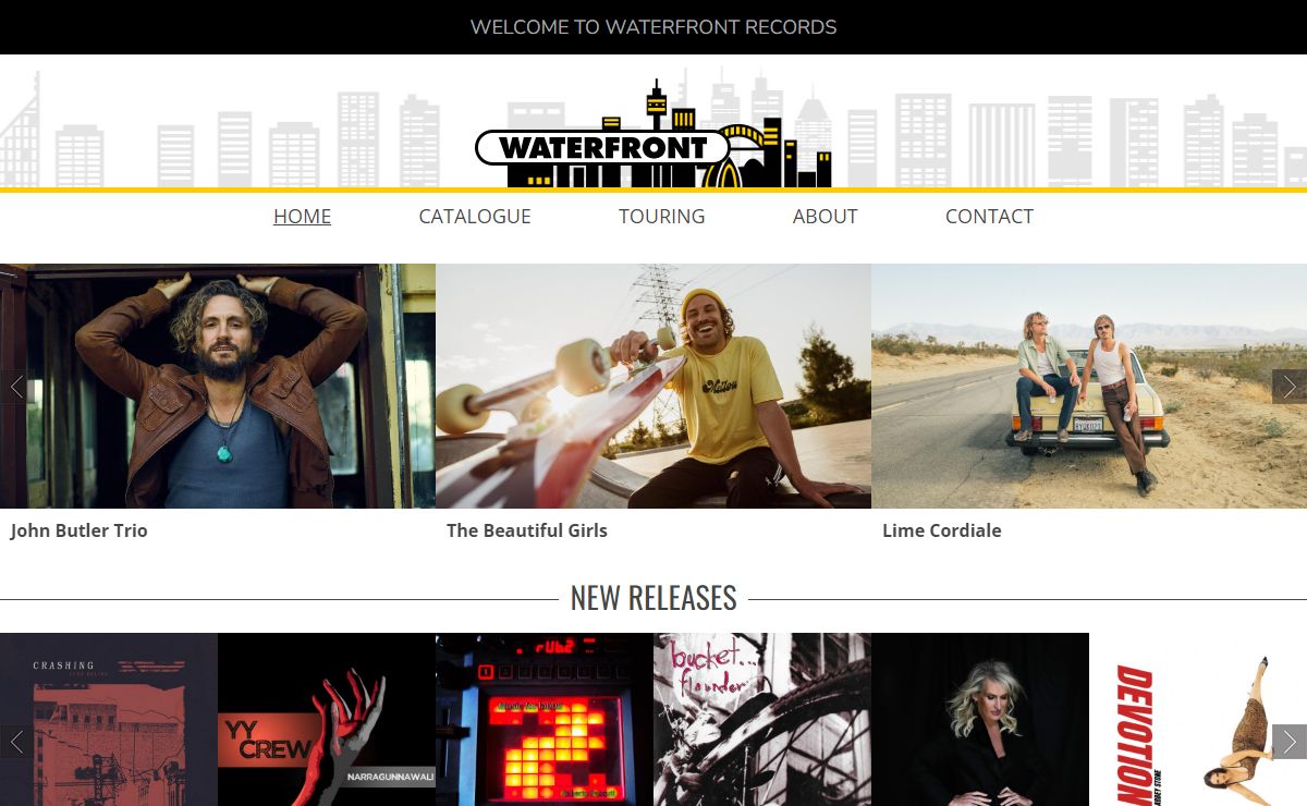 Waterfront Records - Home