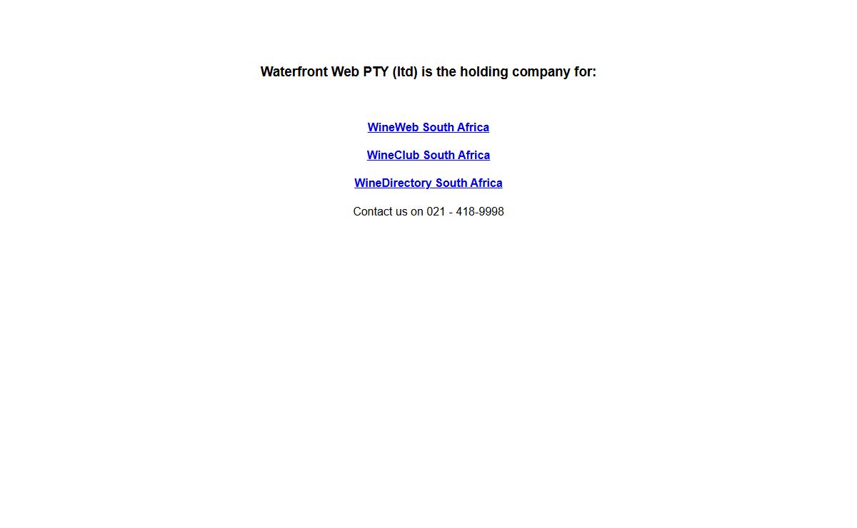 Waterfront Web Company