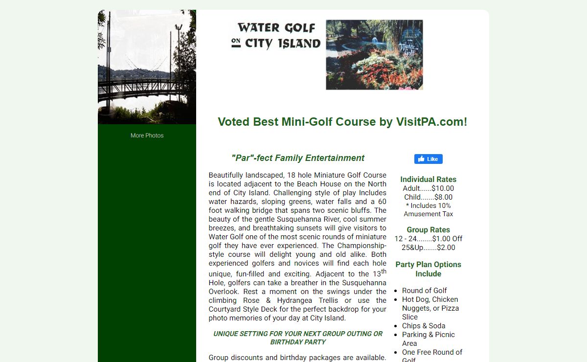 Water Golf on City Island | Par-fect Family Entertainment!
