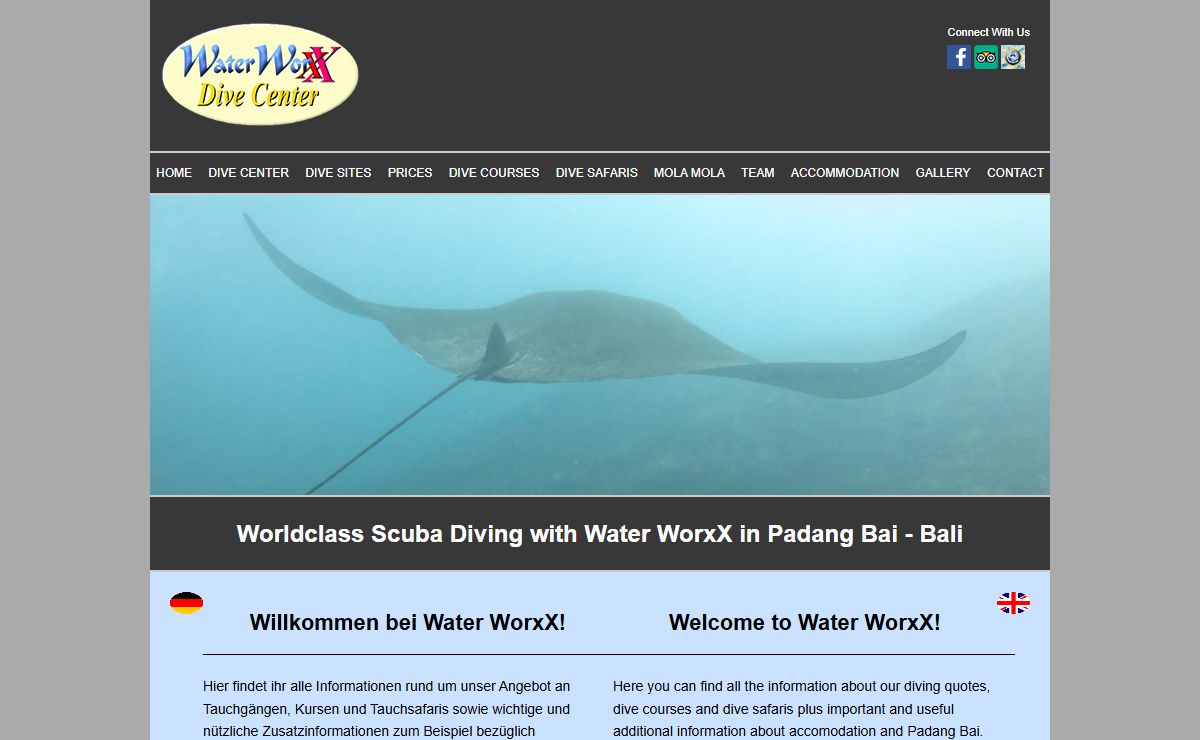 Scuba Diving with Water WorxX - Bali - Tauchen mit Water WorxX - Bali