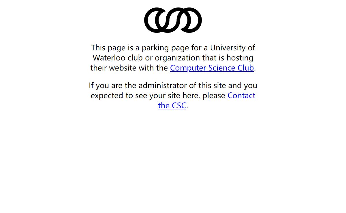 Parking Page