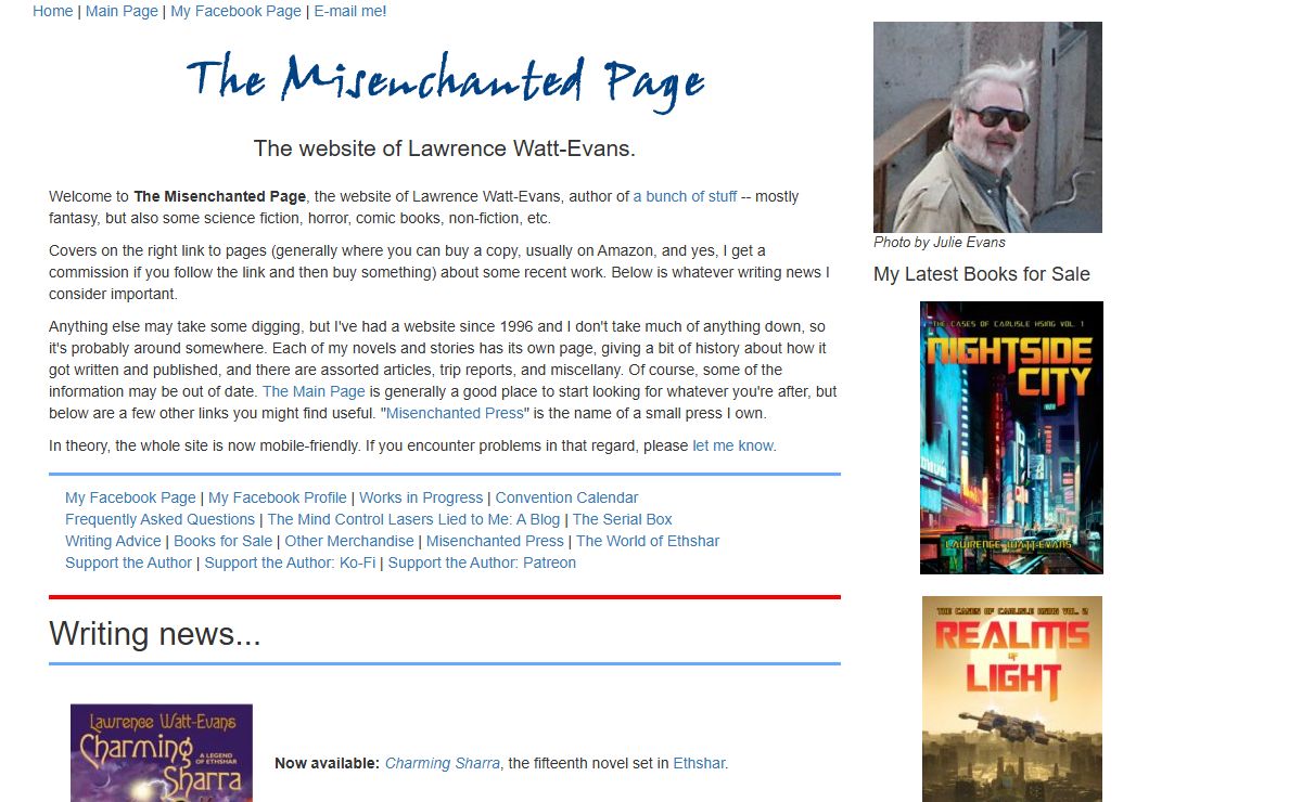 The Misenchanted Page