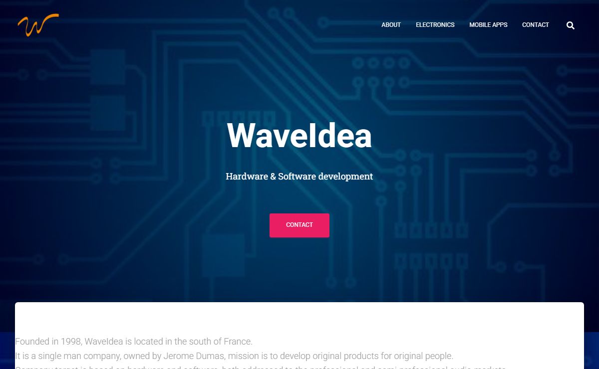 WaveIdea – Hardware & Software