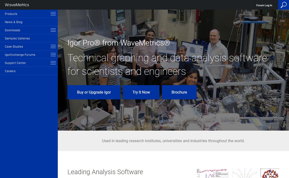 Igor Pro® from WaveMetrics® | Igor Pro by WaveMetrics