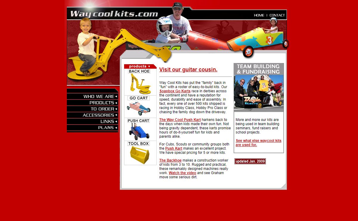 Soapbox Derby, Go Kart, Toy Backhoe, kits and plans. Soap Box, Go Carts, Back Hoe Kits