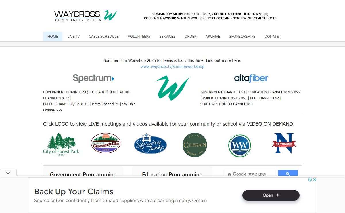 Waycross Community Media - Home