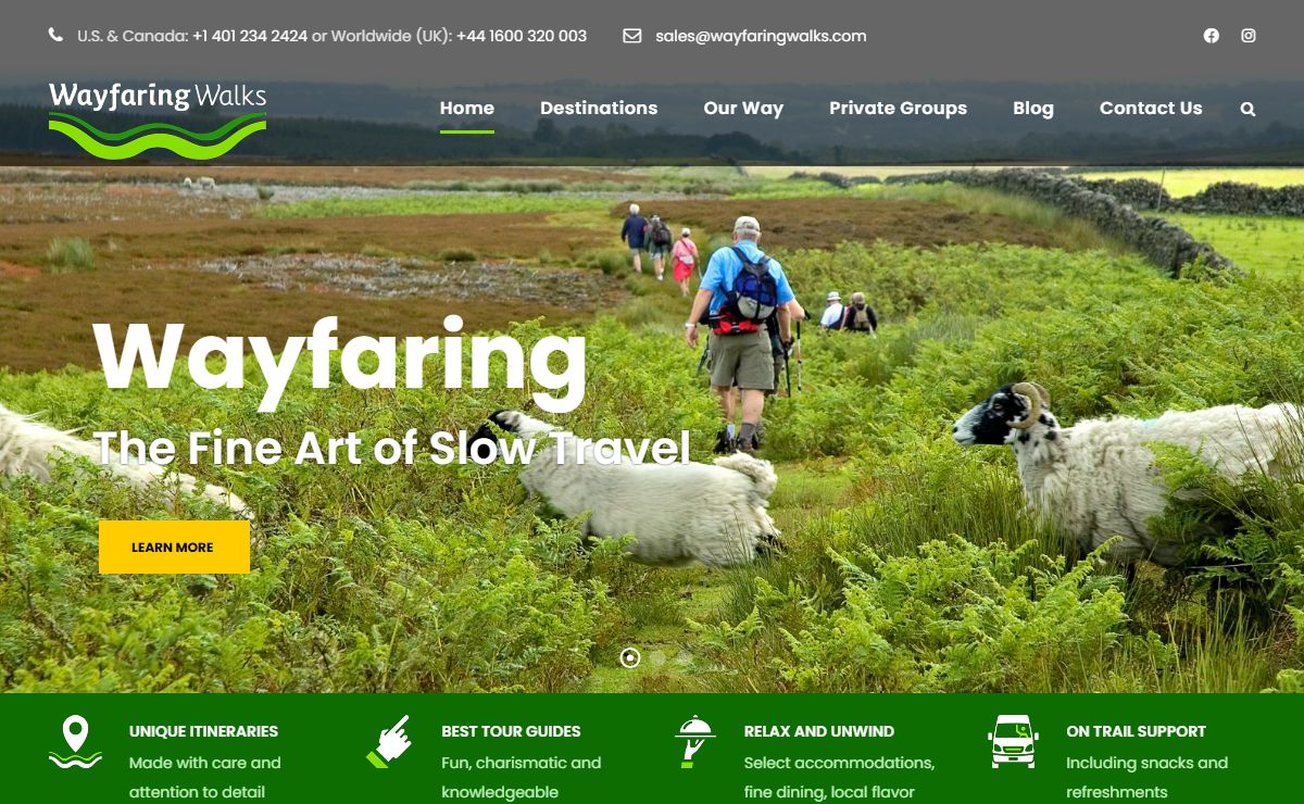 The Fine Art of Slow Travel - Wayfaring Walks