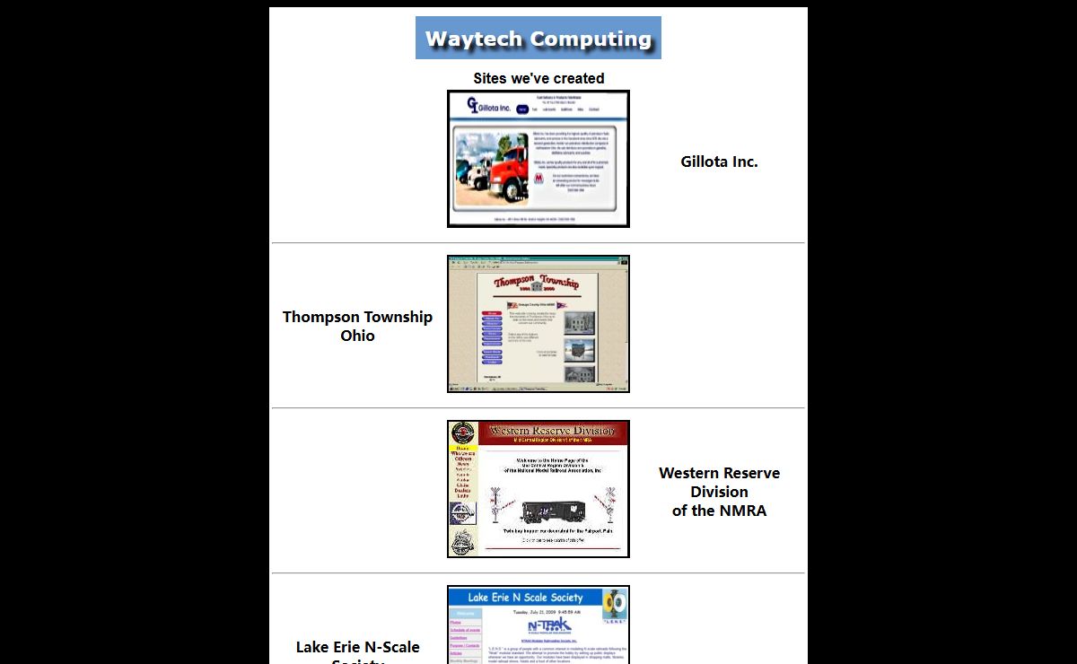 Waytech Website Design and Custom Windows Programs
