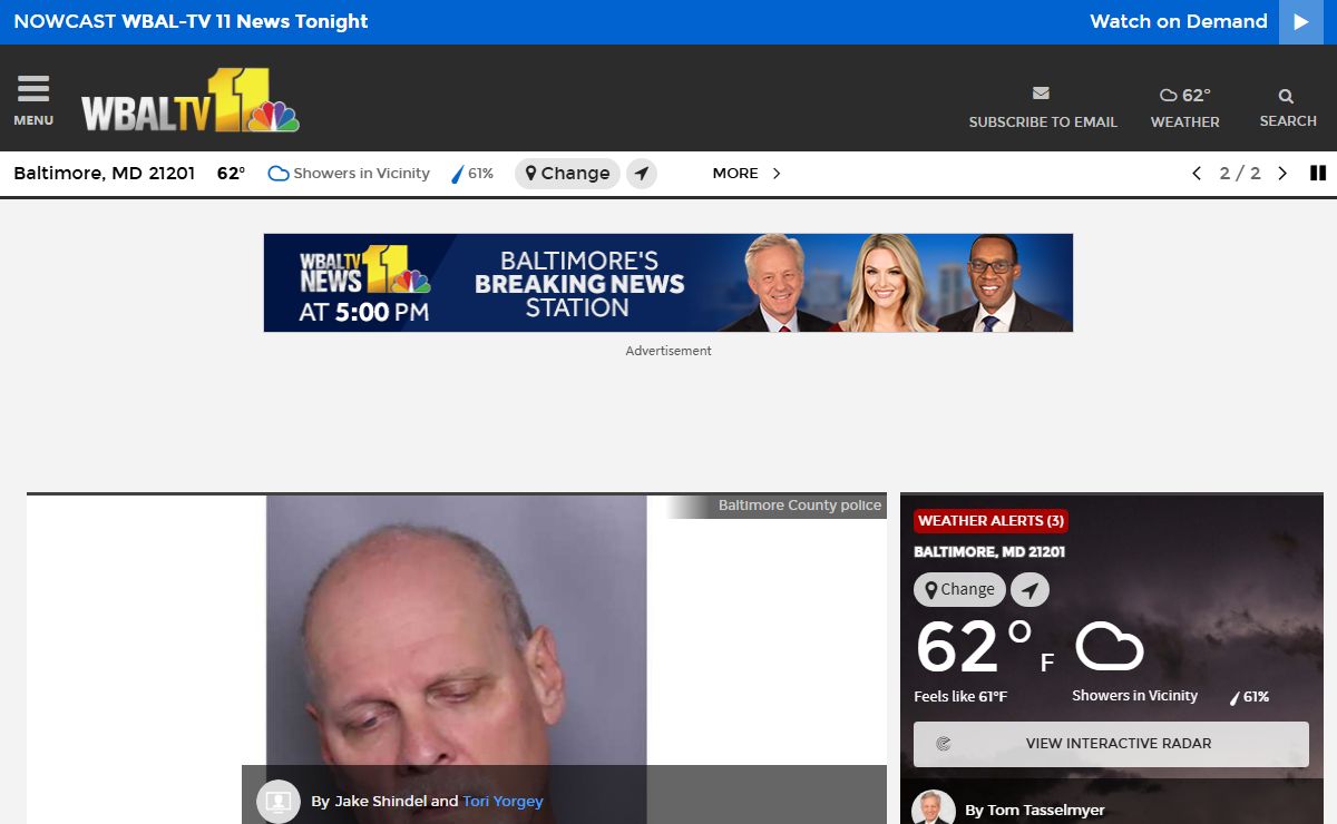 Baltimore News, Weather and Sports - Maryland News - WBAL-TV 11 News