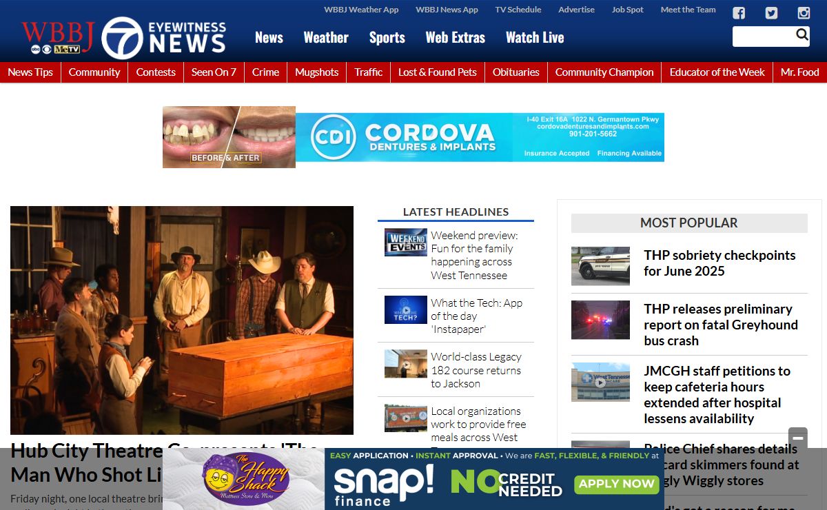 WBBJ-TV - West Tennessee News, Weather & Sports