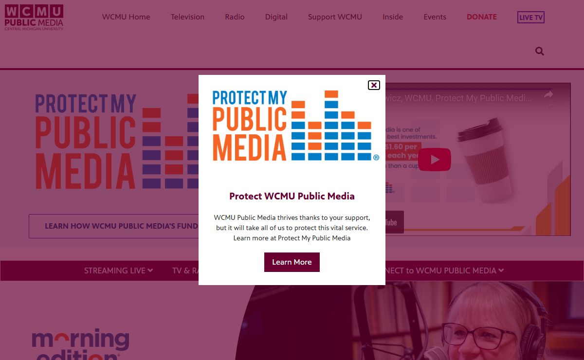 WCMU Public Media|Home