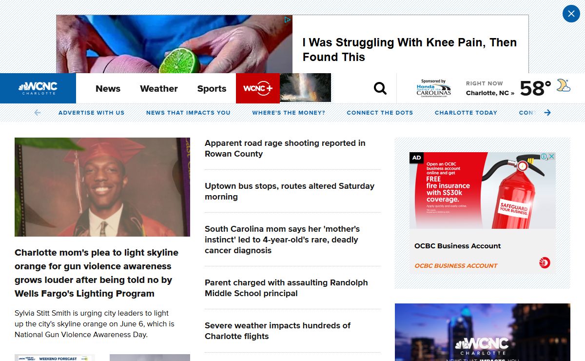 Charlotte's Leading Local News: Weather, Traffic, Sports and more | wcnc.com