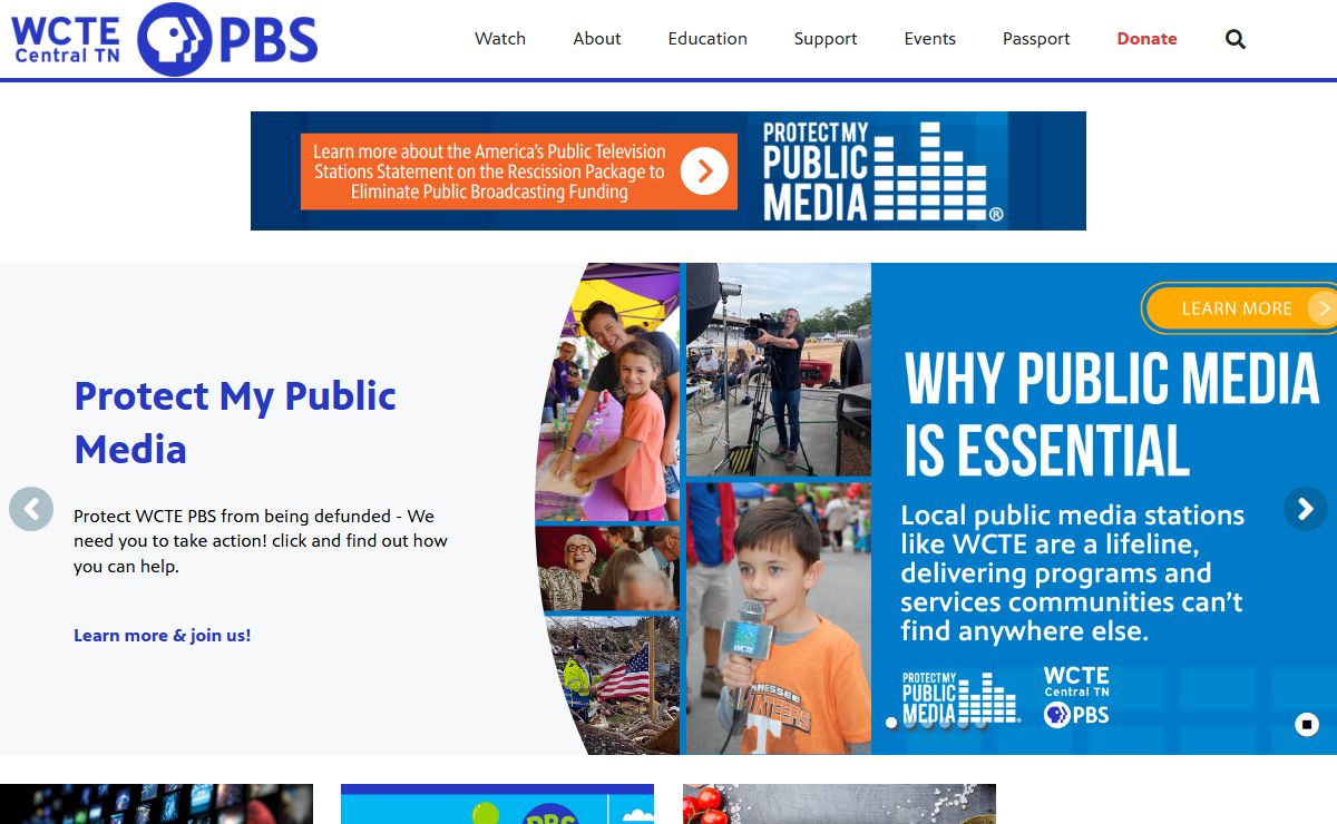 WCTE Home Page