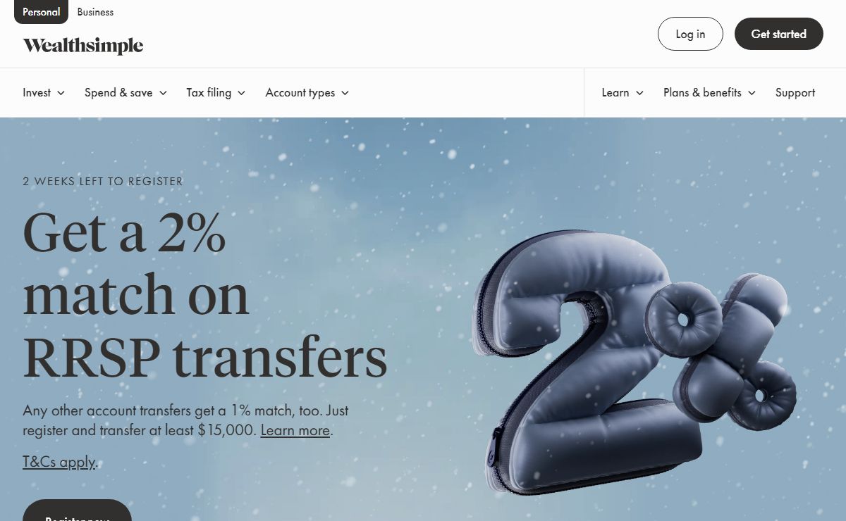 Wealthsimple: Your money’s worth more.