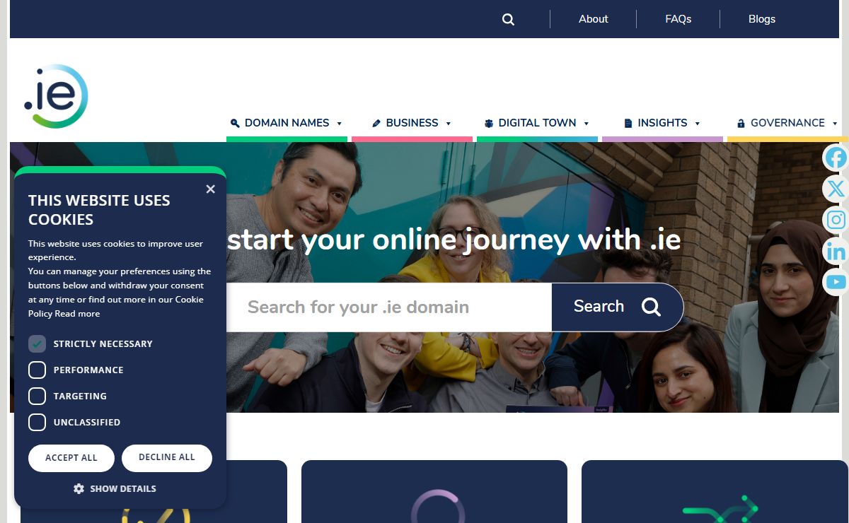 .ie | The official registry of .ie domain names