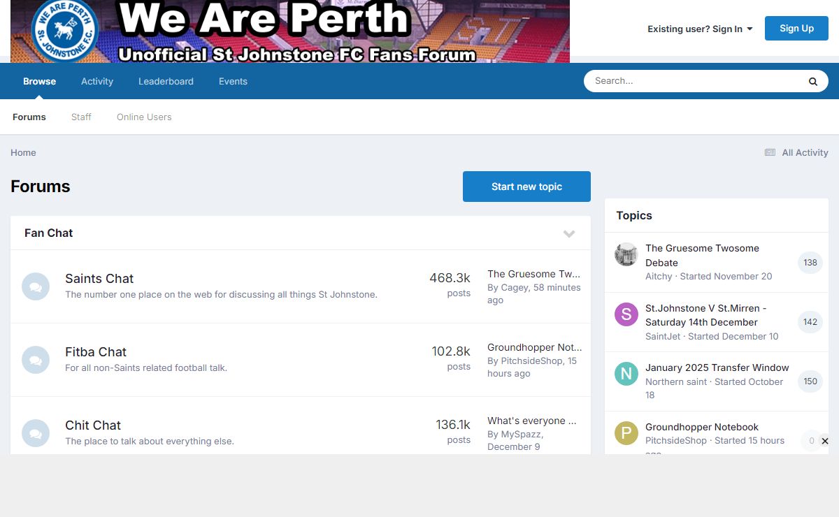 Forums - We Are Perth Forum