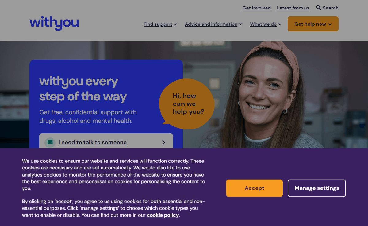 Drug and Alcohol Support | WithYou