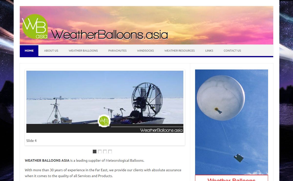 Weather balloons manufacturer