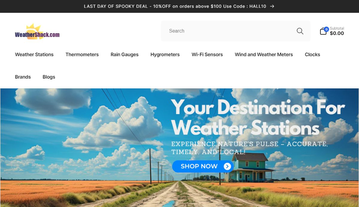 Find the Best Weather Stations at Weathershack | Weather Station Store