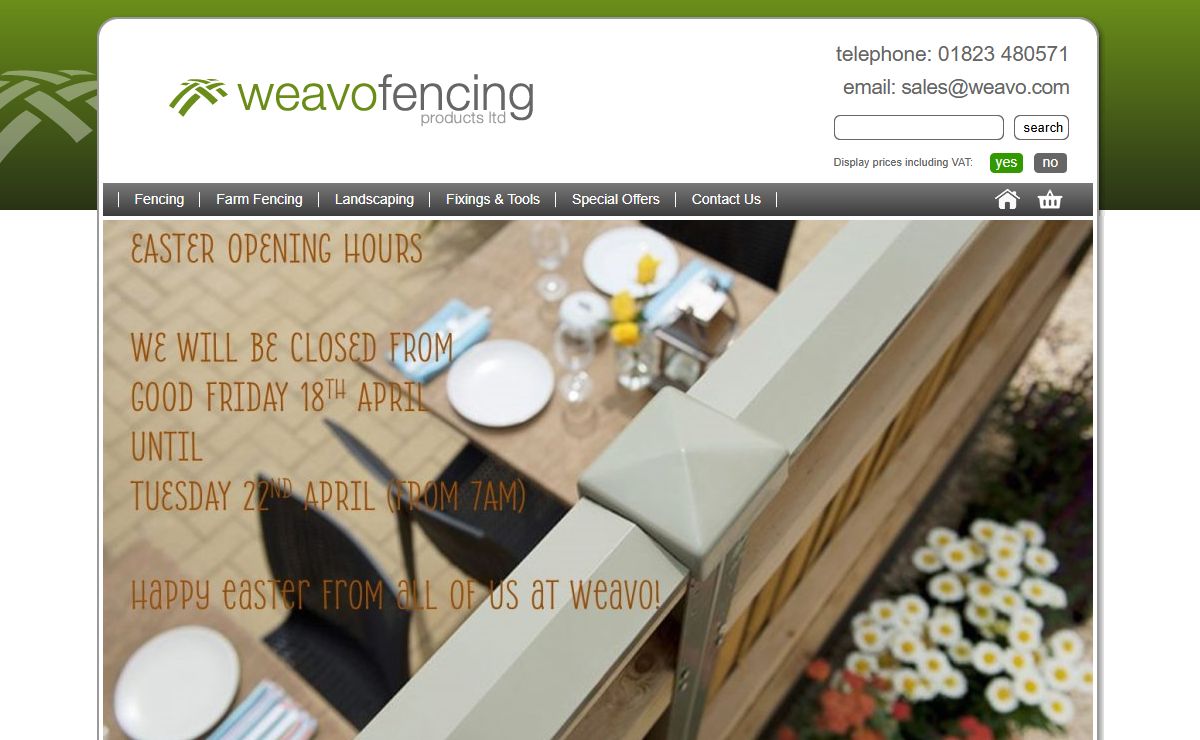 Weavo Fencing Products - Fence Panels & Summerhouses in Taunton Somerset