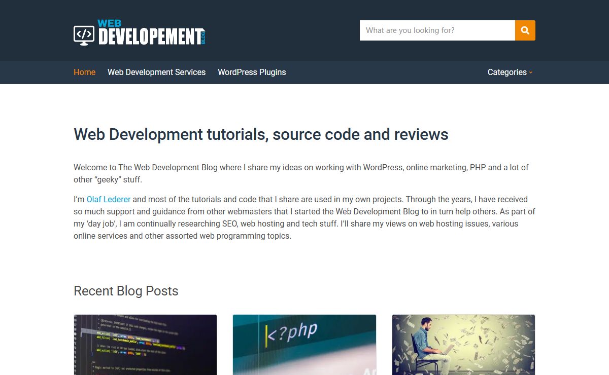 Web Development Blog | All about WordPress and PHP development