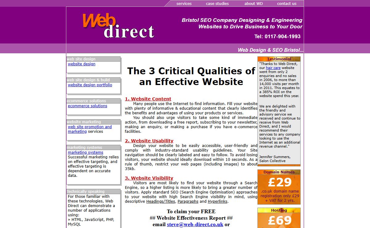 SEO: Bristol SEO Company | Web Design: Bristol Web Designer