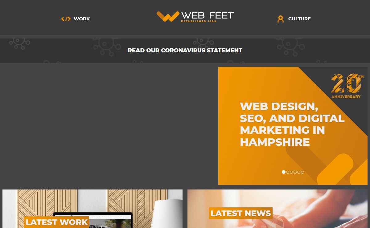Web Design, SEO and Ecommerce Digital Marketing Agency | Web-Feet