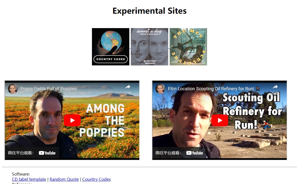 Software, Reference Information and Galleries - web-l.com