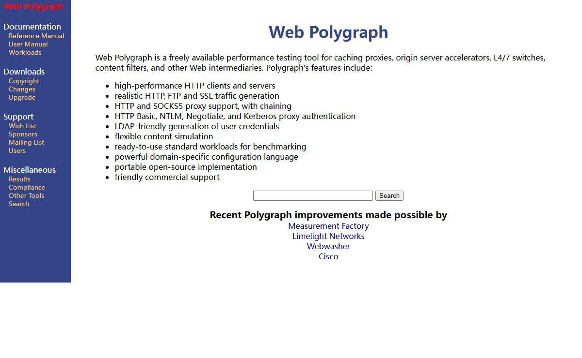 Web Polygraph