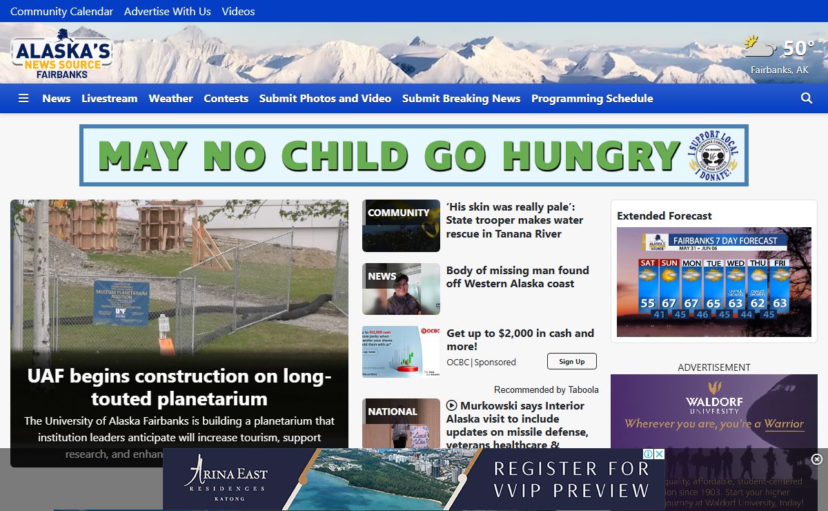 KTVF | Homepage | Alaska