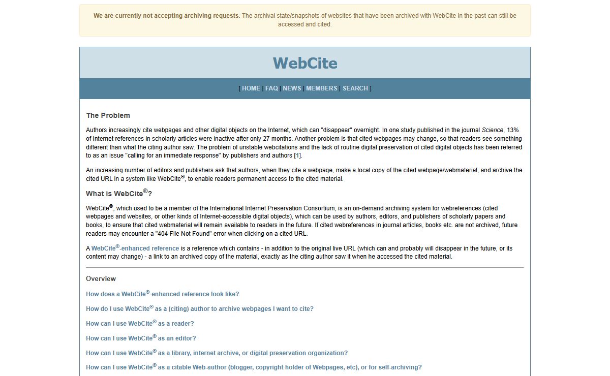 WebCite